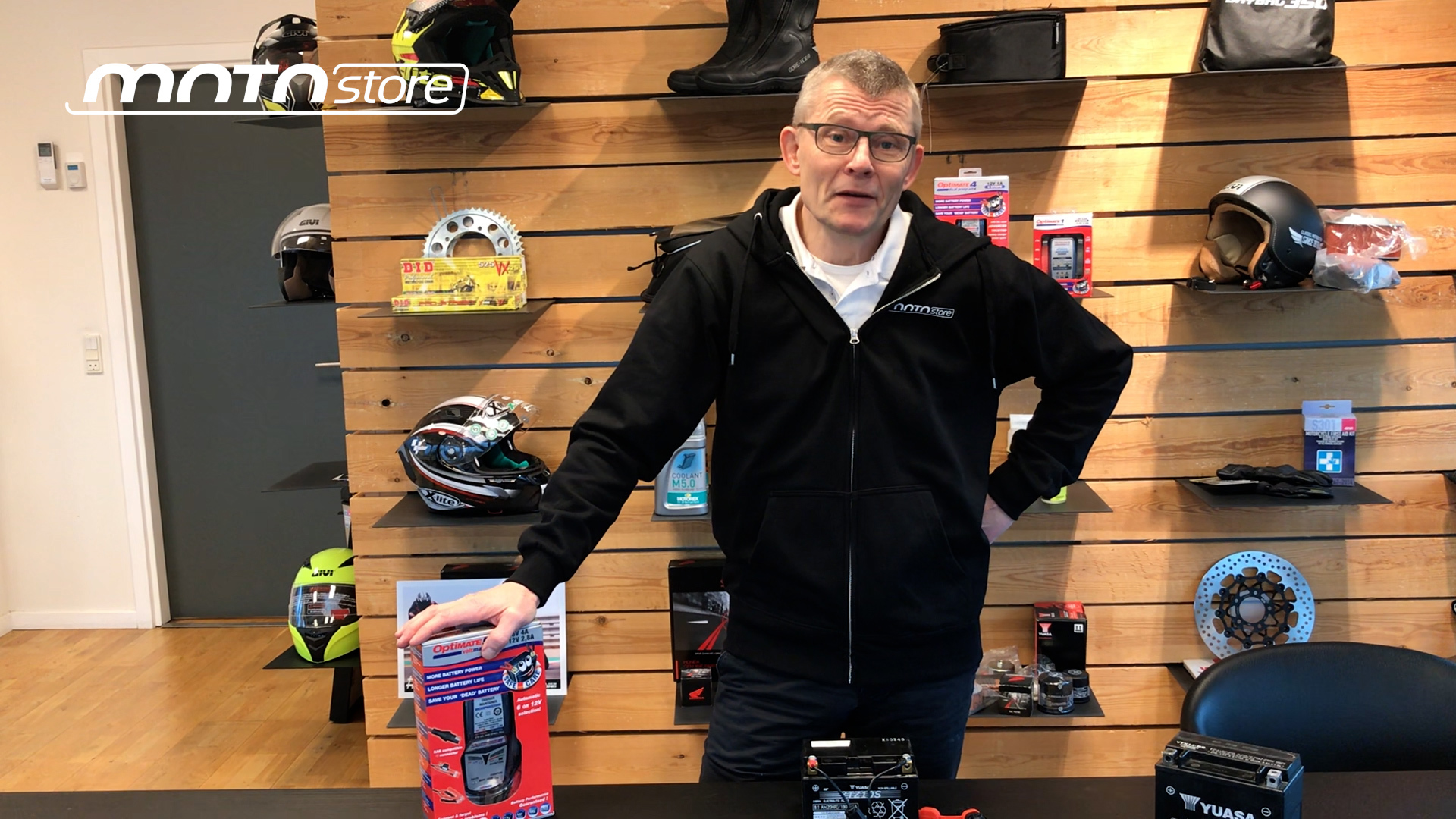 Poul fortæller om MC ladere fra Optimate