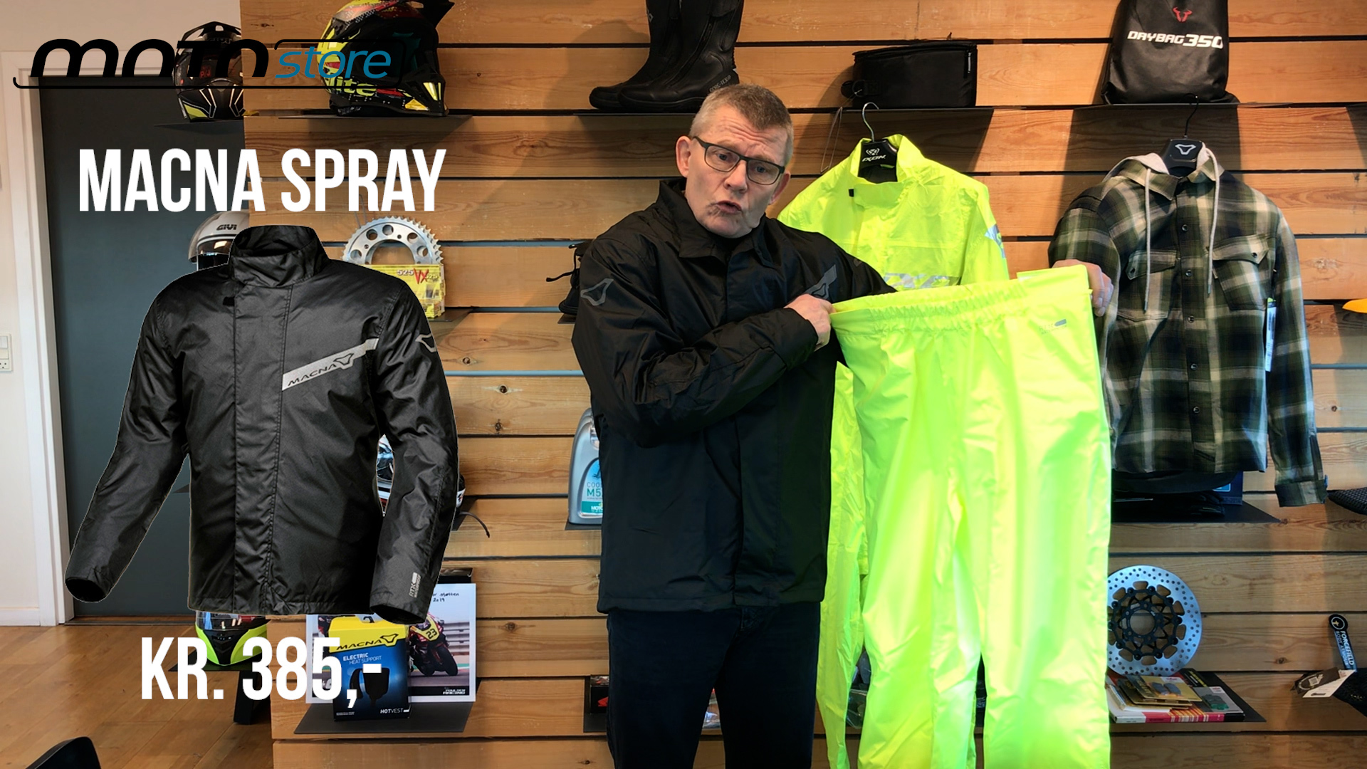 Poul fra MotoStore giver tips og tricks til køb af motorcykelregntøj