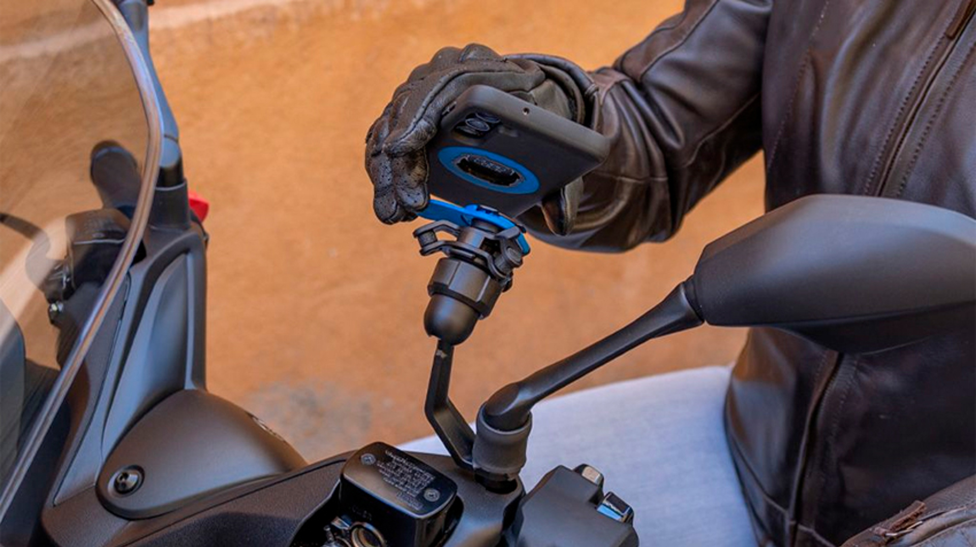 Quad Lock Mirror Stem Mount