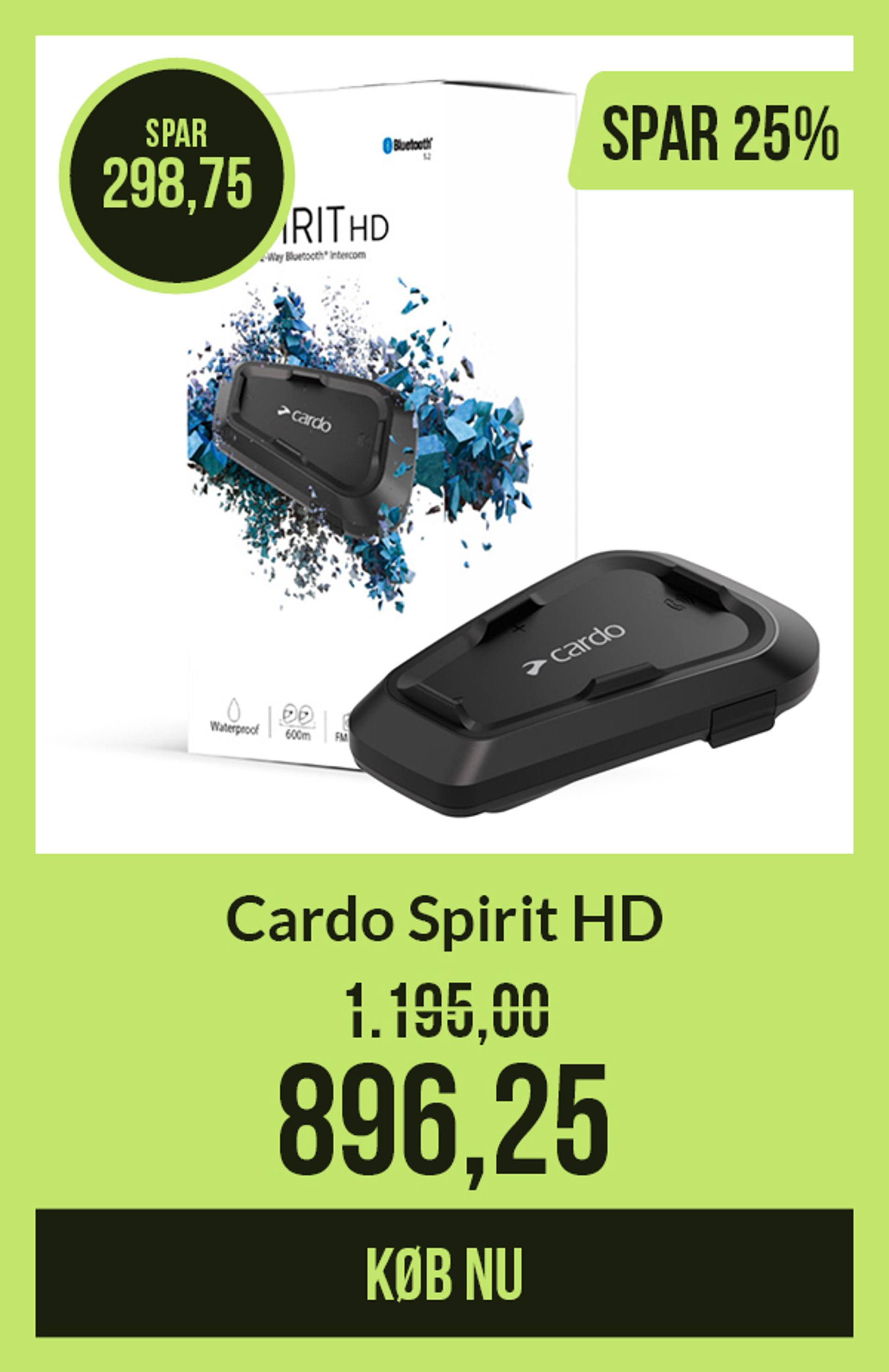 Mail Black Friday U48 Spirit HD Single